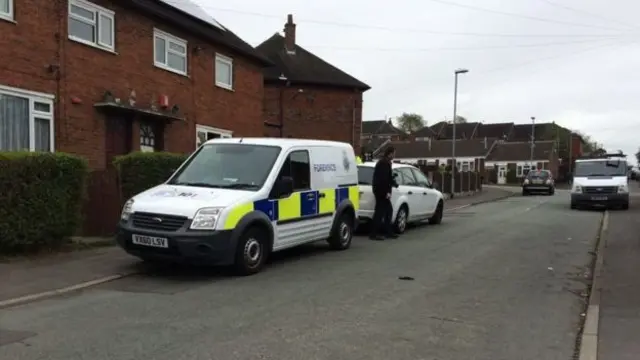 Police on streets after fighting