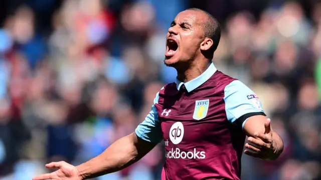 Gabby Agbonlahor celebrates his goal