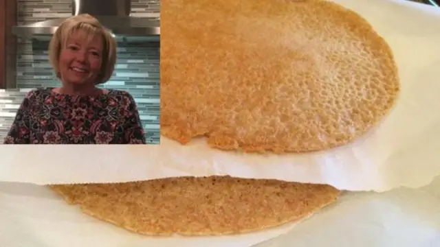 Vanessa Carroll and her oatcakes