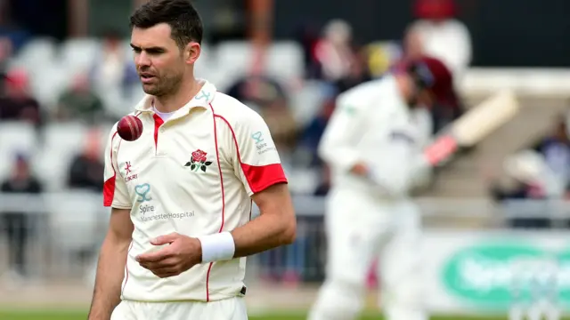 James Anderson has now taken 12 first-class wickets this season