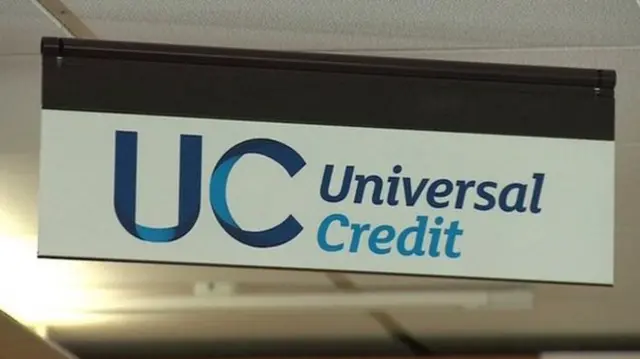 Universal Credit sign