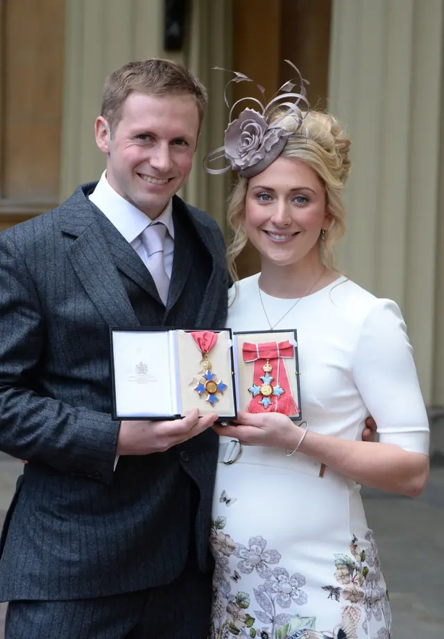 Laura and Jason Kenny