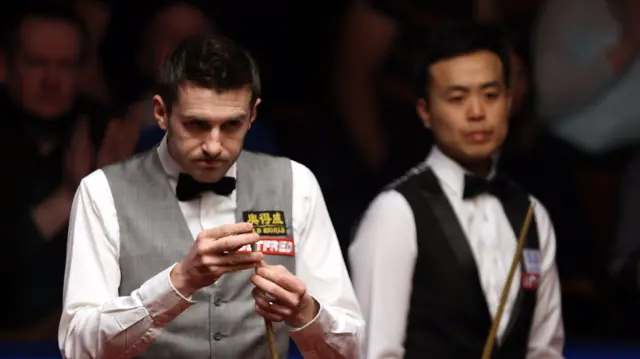 Mark Selby and Marco Fu