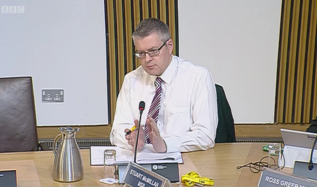 SNP MSP Stuart McMillan