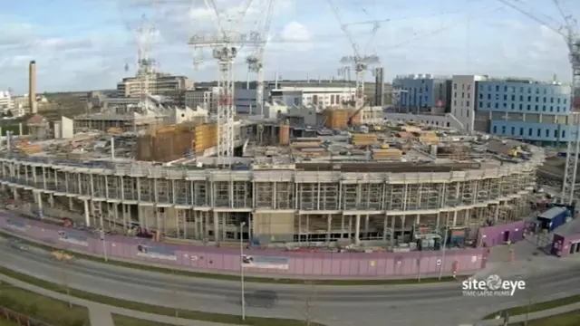 Construction of new AstraZeneca building