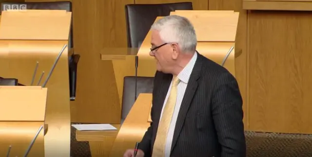 Lib Dem MSP Mike Rumbles