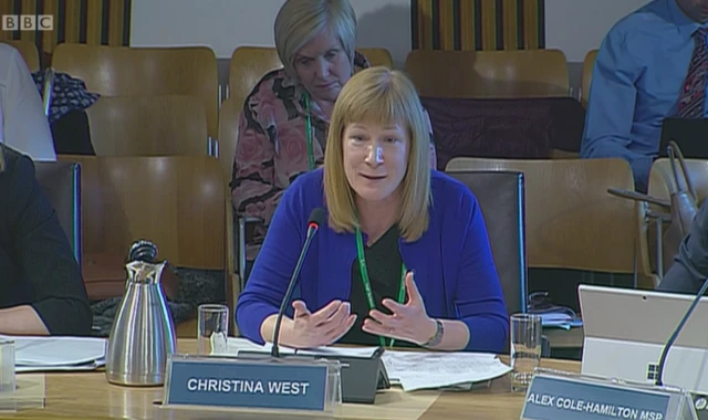 Christina West from Argyll and Bute Health and Social Care Partnership