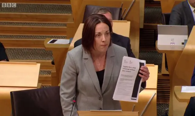 Scottish Labour leader Kezia Dugdale