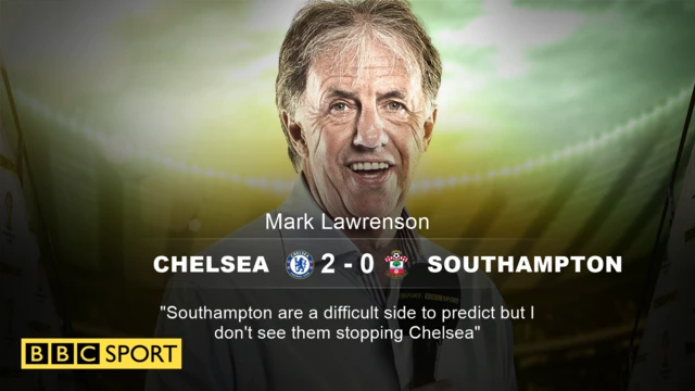 Lawro's prediction