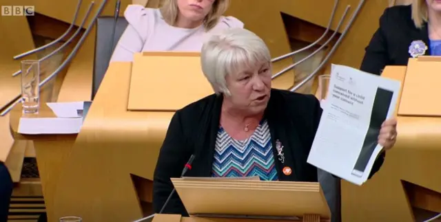 SNP MSP Sandra White