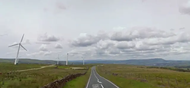 The Long Causeway in Cliviger