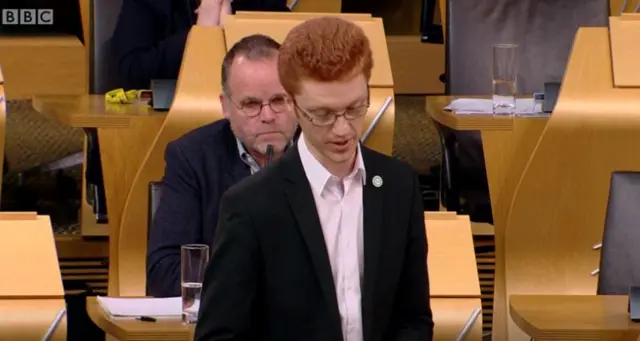 Green MSP Ross Greer