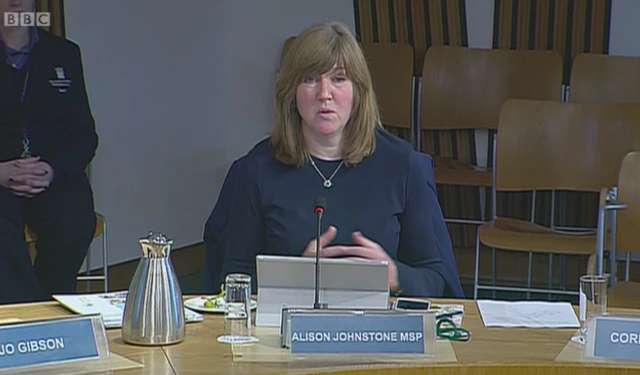 Green MSP Alison Johnstone