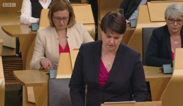 Scottish Tory leader Ruth Davidson