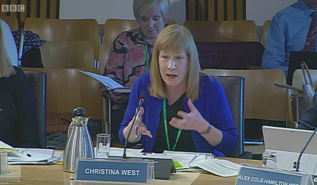 Christina West from Argyll and Bute Health and Social Care Partnership