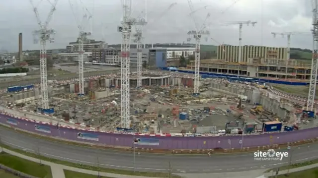 Construction of new AstraZeneca building