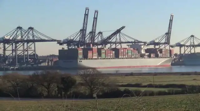 Manhattan Bridge at Felixstowe