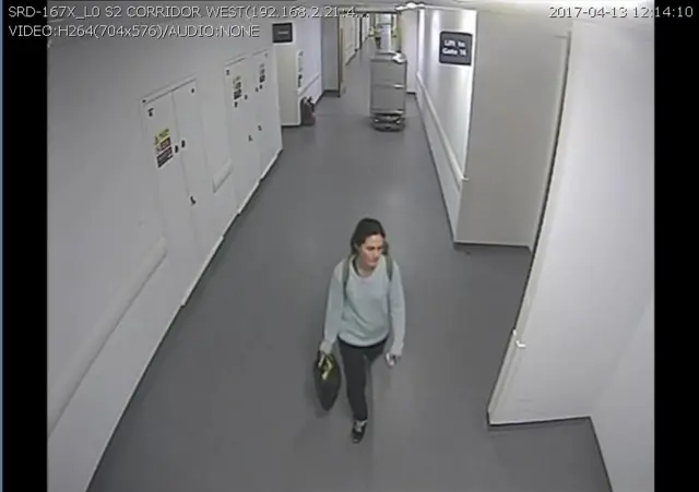 CCTV of Anna Lewis