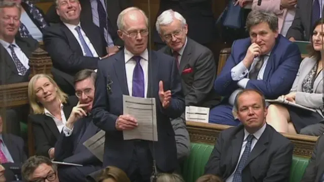 Peter Lilley at PMQs