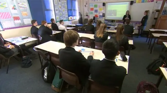 Classroom at St Joseph's College