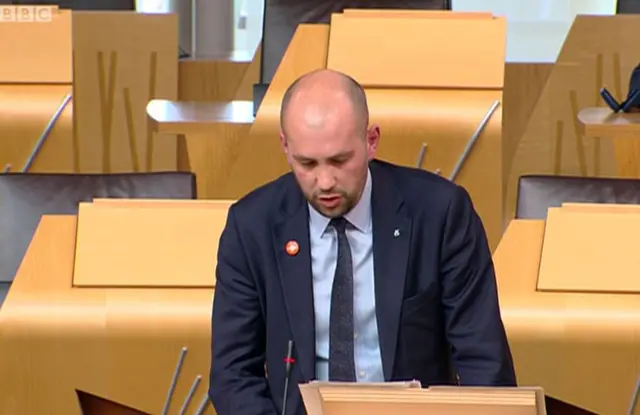 SNP MSP Ben Macpherson