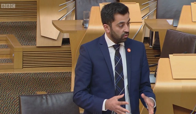 Transport Minister Humza Yousaf