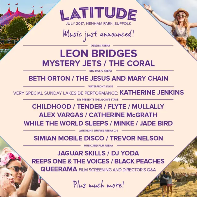 Latitude Festival line-up