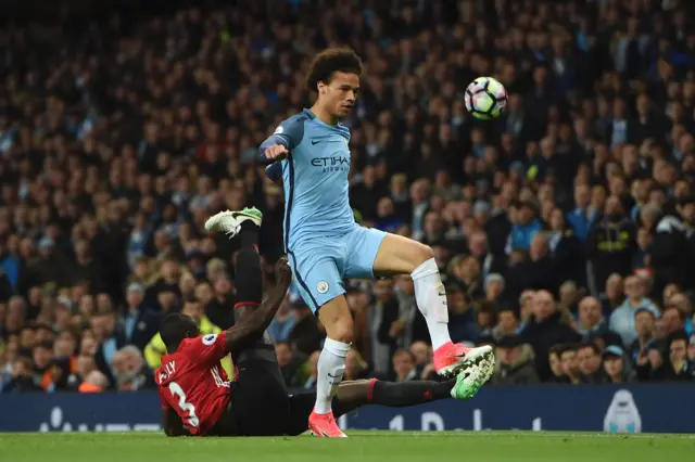 Manchester City's Leroy Sane