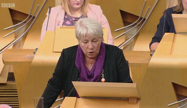 SNP MSP Sandra White