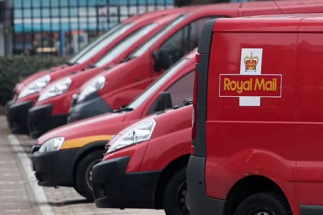 Royal Mail vans