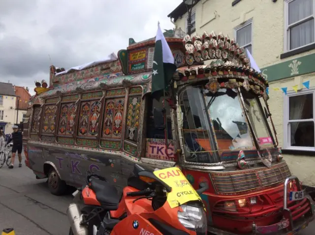 Pakistan van in Pocklington