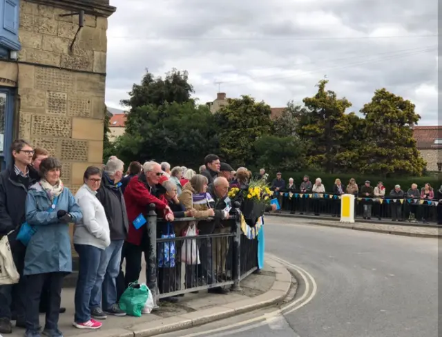 Spectators in Pickering