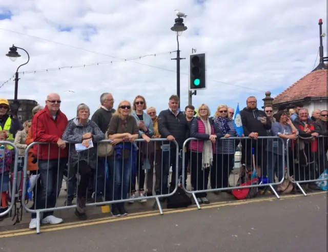 Crowds at Whitby