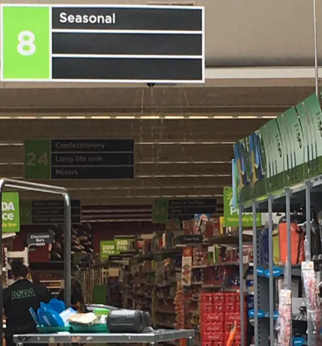 Asda Watford flood