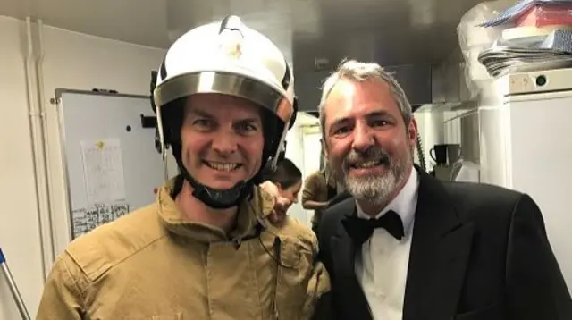 Gary Fox and Neil Morrissey