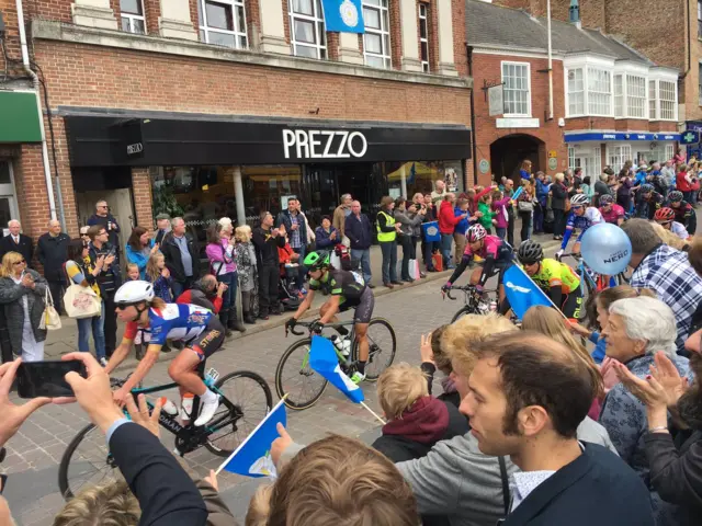 Women's race in Ripon