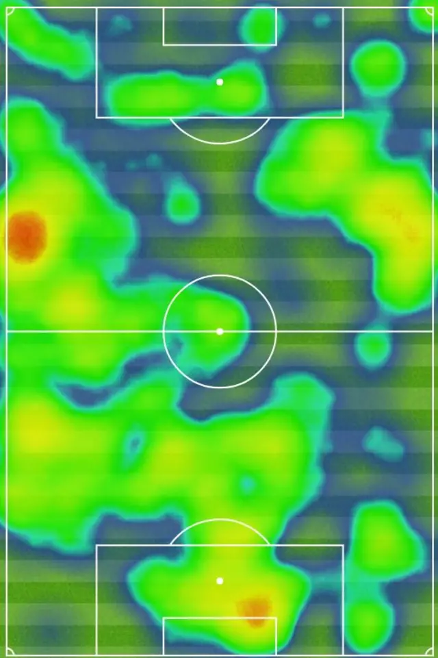 Palace heatmap