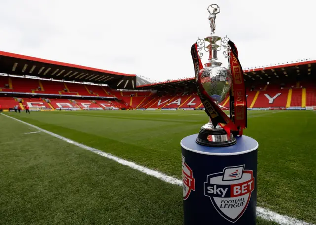 EFL Championship trophy