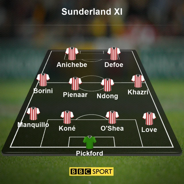 Sunderland team