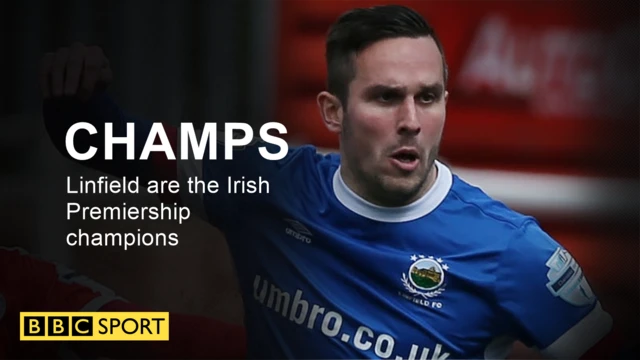 Linfield are the 2016-2017 Irish Premieship champions