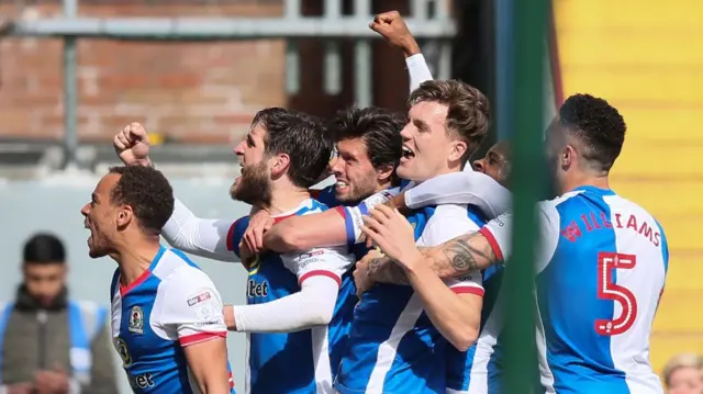 Blackburn celebrate