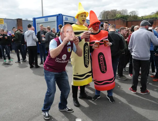 Aston Villa fans