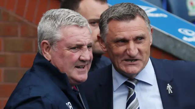 Steve Bruce and Tony Mowbray