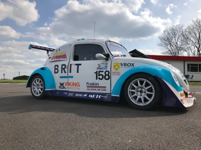 Team Brit car