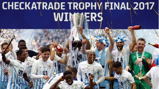 Coventry City lift Checkatrade trophy