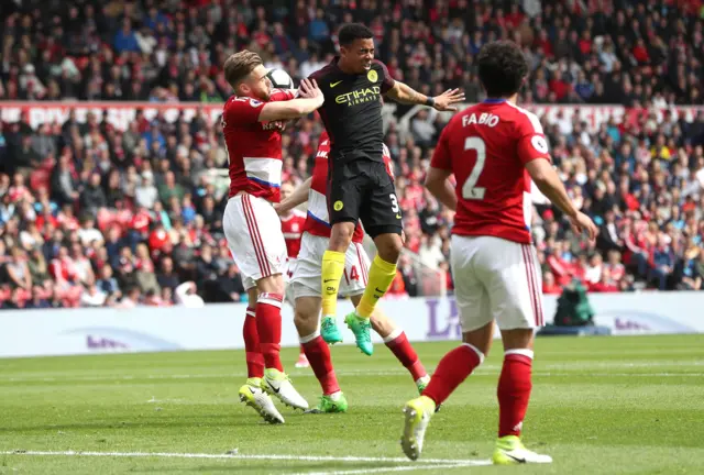 Middlesbrough 0-0 Manchester City