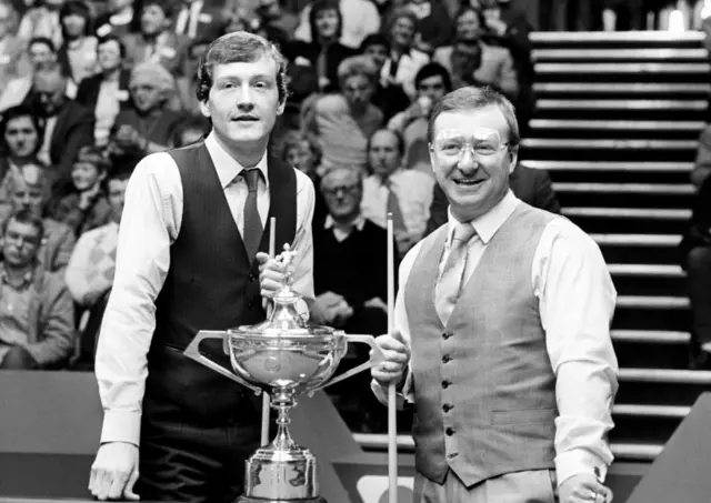 Steve Davis and Dennis Taylor