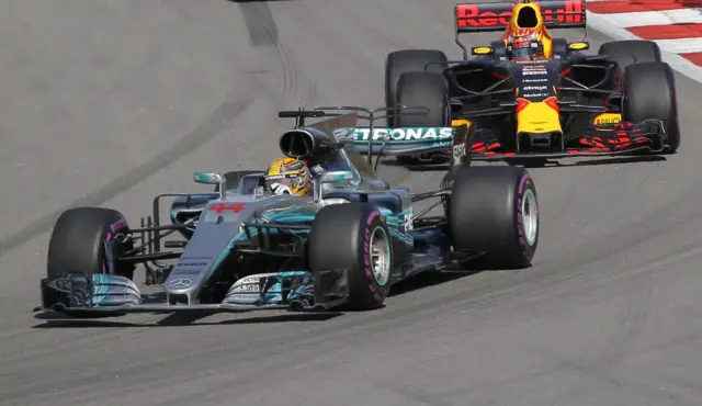 Hamilton and Verstappen