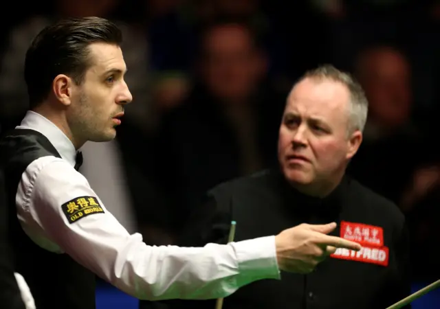 Mark Selby and John Higgins