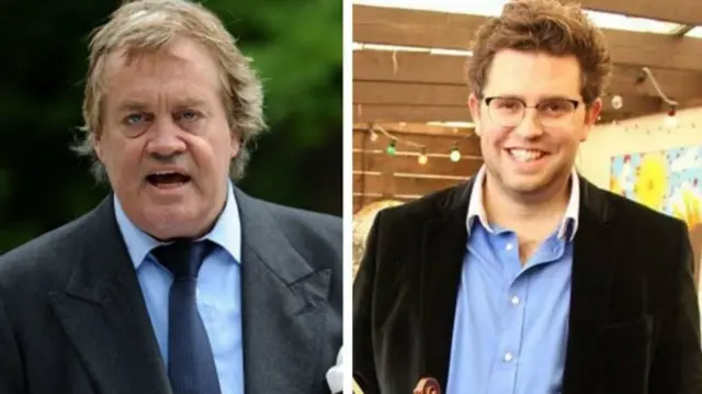 Jamie Spencer-Churchill (left) and Alexander Wood (right)